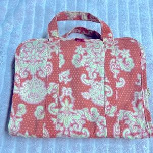 hanging travel makeup organizer bag